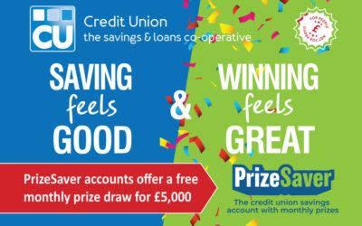 Credit Union member scoops £5,000 in PrizeSaver draw!