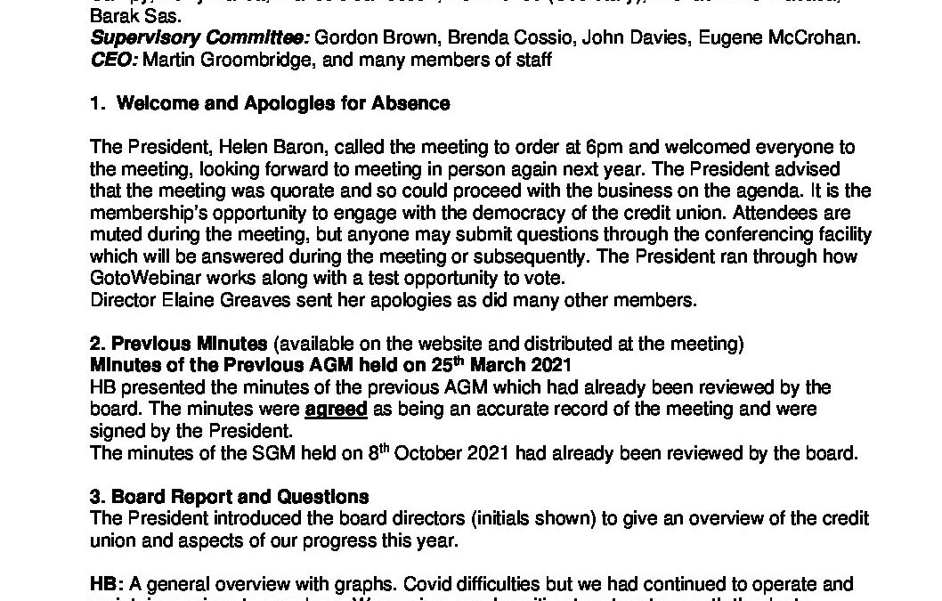 LCCU AGM 20220210 Minutes DRAFT v1